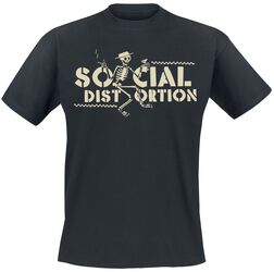 Checkered Skellie, Social Distortion, T-skjorte