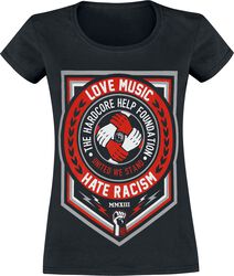 Love Music, Hardcore Help Foundation, T-skjorte