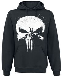Sprayed Skull Logo, The Punisher, Hettegenser