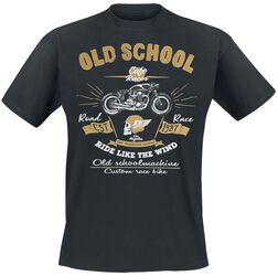 Old school cafe racer, Gasoline Bandit, T-skjorte