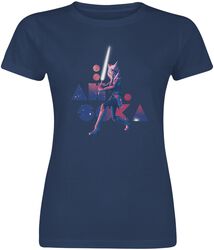 Ahsoka - Space inset, Star Wars, T-skjorte