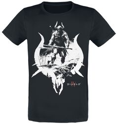 4 - Barbarian, Diablo, T-skjorte