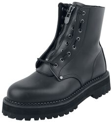 Svarte Boots med Glidelås, Black Premium by EMP, Boot