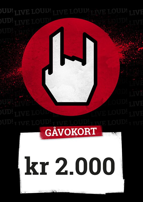 Gavokort 2000,00 NOK
