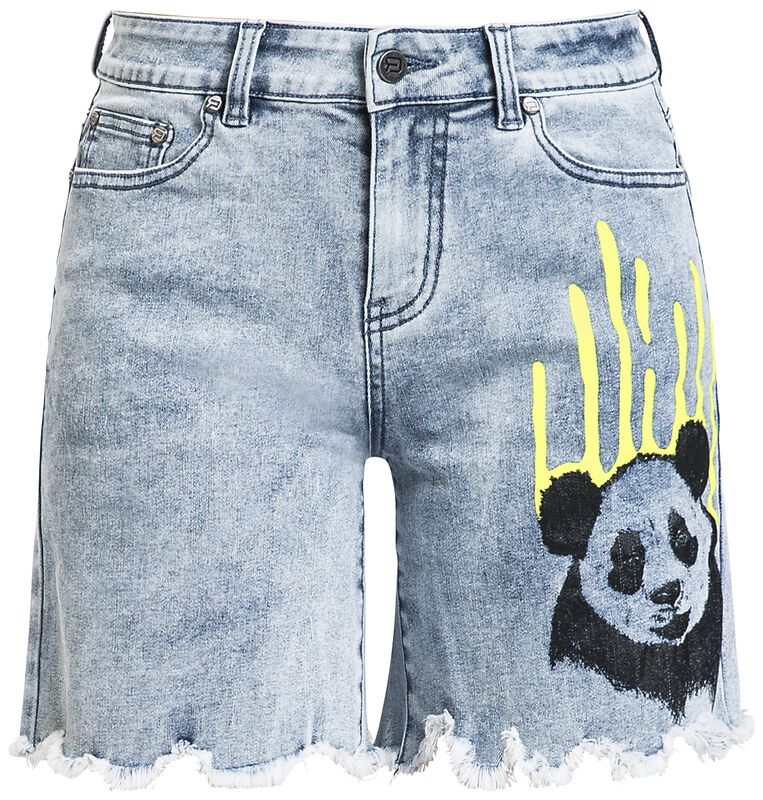 Shorts med Panda Bjørn Print