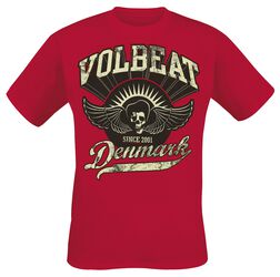 Rise From Denmark, Volbeat, T-skjorte