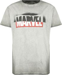 Graffiti logo, Marvel, T-skjorte