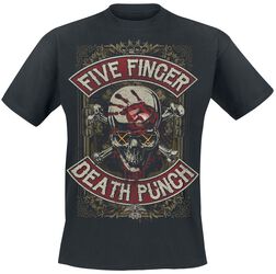 Dirty Skull Battle Born, Five Finger Death Punch, T-skjorte