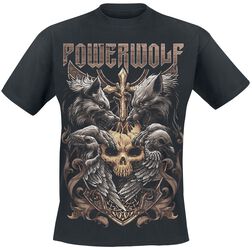 Wolves & Ravens, Powerwolf, T-skjorte