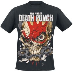 Knucklehead Kopia Exploded, Five Finger Death Punch, T-skjorte