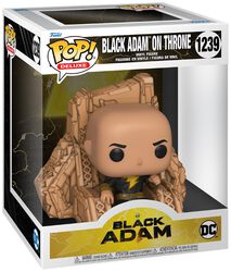 Black Adam on throne (Pop! Deluxe) vinyl figurine no. 1239, Black Adam, Funko Pop!