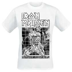 Sit Tour 86/87, Iron Maiden, T-skjorte