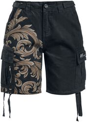 Shorts med dekorasjoner, Black Premium by EMP, Shorts
