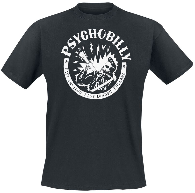 Psychobilly t-skjorte