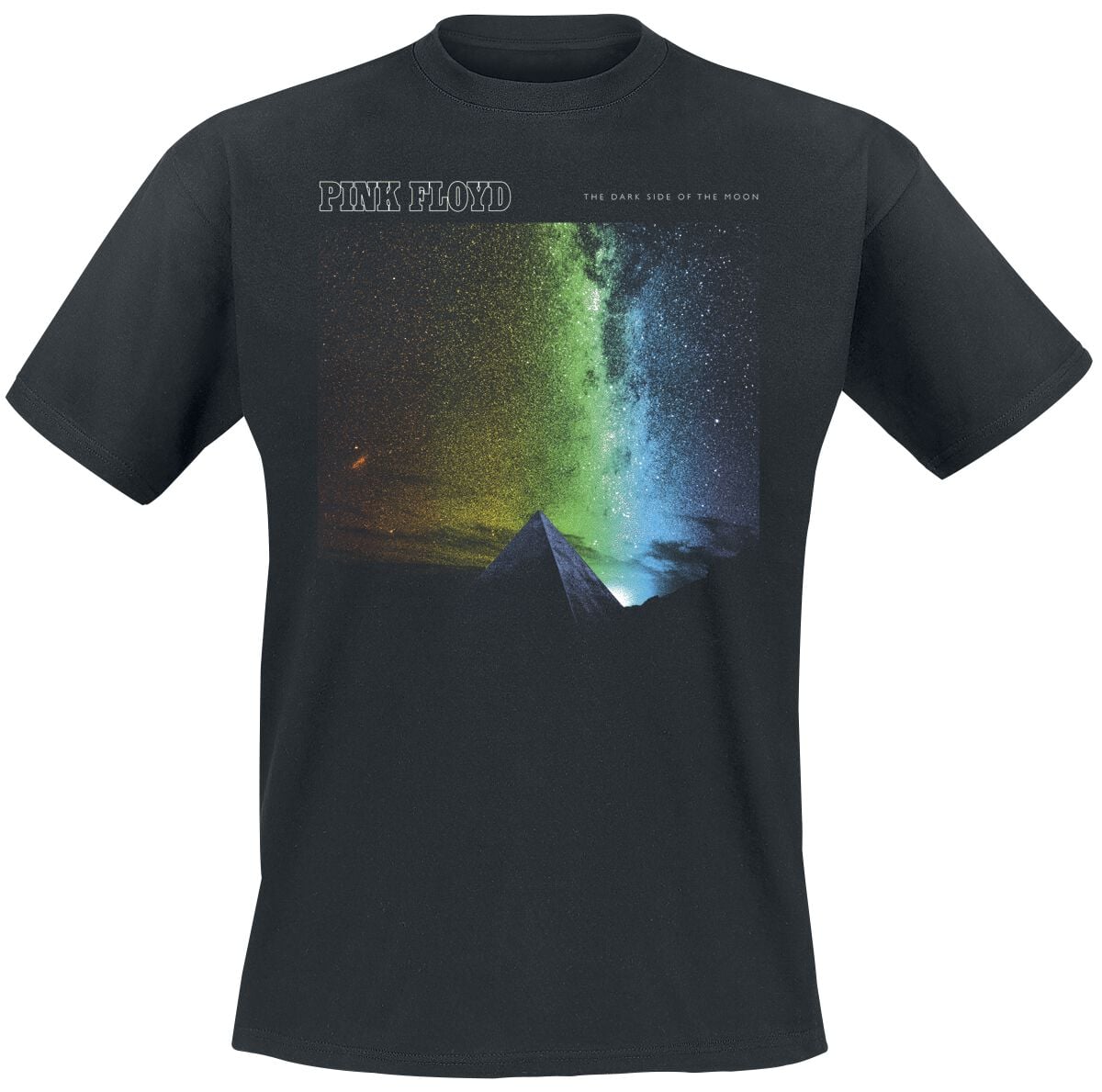 Floyd Color Pyramid Colors | Pink Floyd T-skjorte | EMP