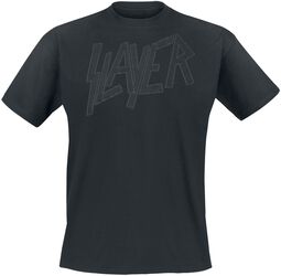 Black On Black Logo, Slayer, T-skjorte