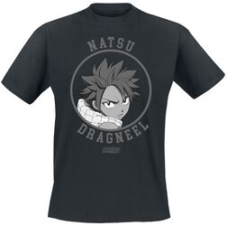 Natsu Dragneel - Grey circle, Fairy Tail, T-skjorte