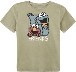 Kids - Friends - Elmo - Cookie Monster, Sesam Stasjon, T-skjorte