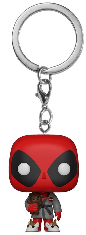Bedtime Deadpool Pocket POP! Keychain