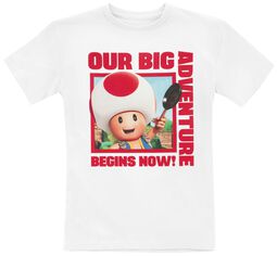 Kids - Toad - Our Big Adventure!, Super Mario, T-skjorte