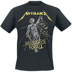 ...And Justice For All - Tracklist, Metallica, T-skjorte