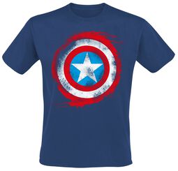 Shield Logo, Captain America, T-skjorte