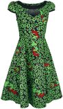 Ivy Dress, Poison Ivy, Middellang kjole