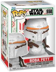 Christmas - Snowman Boba Fett vinyl figurine no. 558, Star Wars, Funko Pop!
