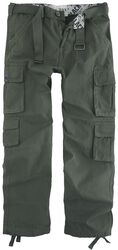Army Vintage Trousers, Black Premium by EMP, Cargo-bukser