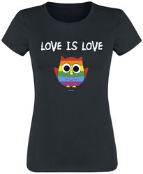 Rainbow - Love is love, Tierisch, T-skjorte