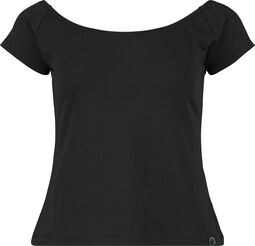 Crop Topp, Black Premium by EMP, T-skjorte