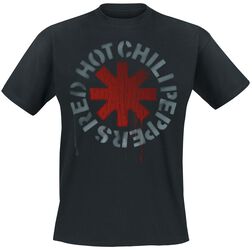 Stencil Black, Red Hot Chili Peppers, T-skjorte