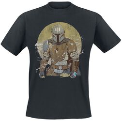 The Mandalorian - Vintage, Star Wars, T-skjorte