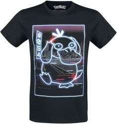 Psyduck - Neon, Pokémon, T-skjorte