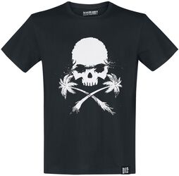 2 - Tropical Skull, Dead Island, T-skjorte