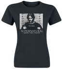 Sam Mug Shot, Supernatural, T-skjorte