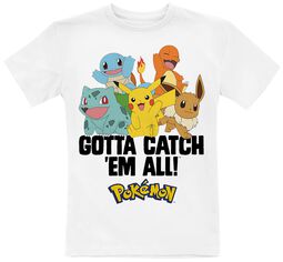 Kids - Gotta Catch 'Em All, Pokémon, T-skjorte