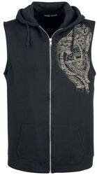 Ursus tattoo genser fabric sleeveless hoodie, Outer Vision, Vest