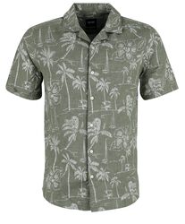 ONSCaiden Reg Hawaii AOP Linen, ONLY and SONS, Kortermet skjorte