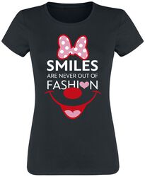 Minnie Mouse - Smiles Are Never Out of Fashion, Mickey Mouse, T-skjorte