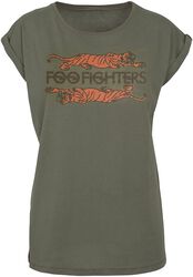 Crawling Tigers, Foo Fighters, T-skjorte