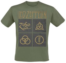 Green Symbols, Led Zeppelin, T-skjorte