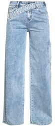 Jeans med Wide-Cut Bein, RED by EMP, Jeans
