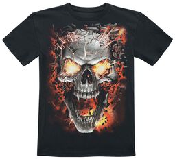 Kids - Skull Blast, Spiral, T-skjorte