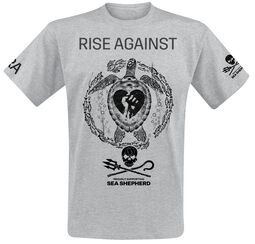 Sea Shepherd Cooperation - Our Precious Time Is Running Out, Rise Against, T-skjorte