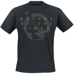 In Times New Roman - Bad Dog, Queens Of The Stone Age, T-skjorte