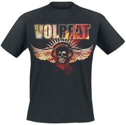 Burning Skullwing, Volbeat, T-skjorte