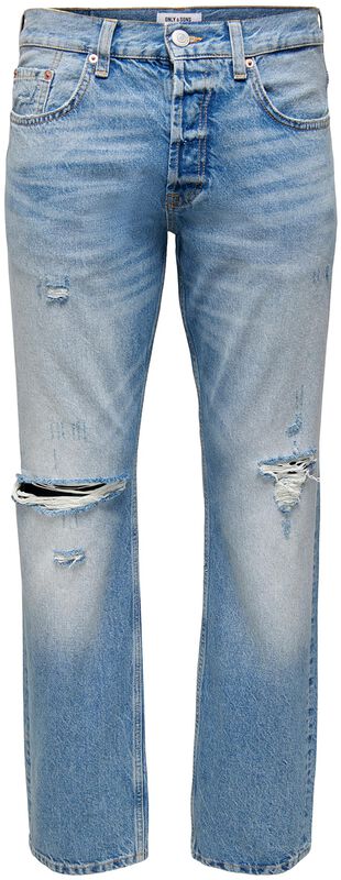 ONSEDGE loose lyseblå 4067 jeans