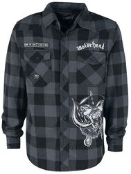Brandit Bastards - Checkshirt, Motörhead, Langermet skjorte