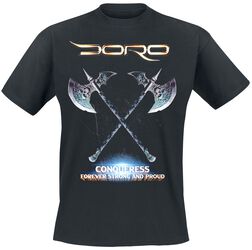 Conqueress - Forever Strong And Proud, Doro, T-skjorte